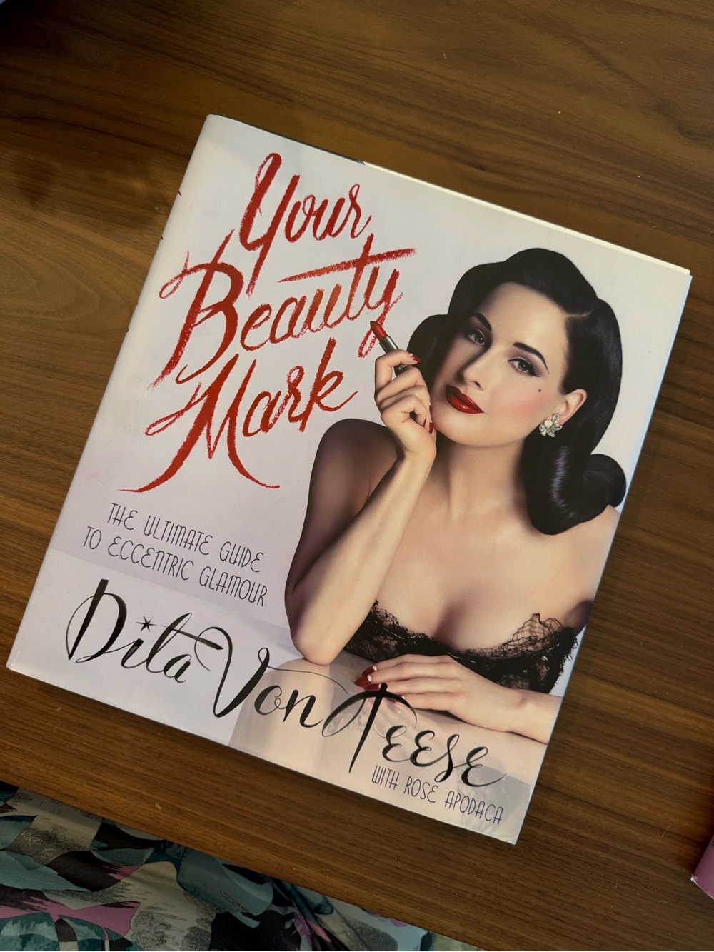 🫦DITA VON TEESE Your Beauty Mark Coffee Table How To Book